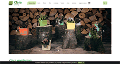Desktop Screenshot of klara-gardening.com